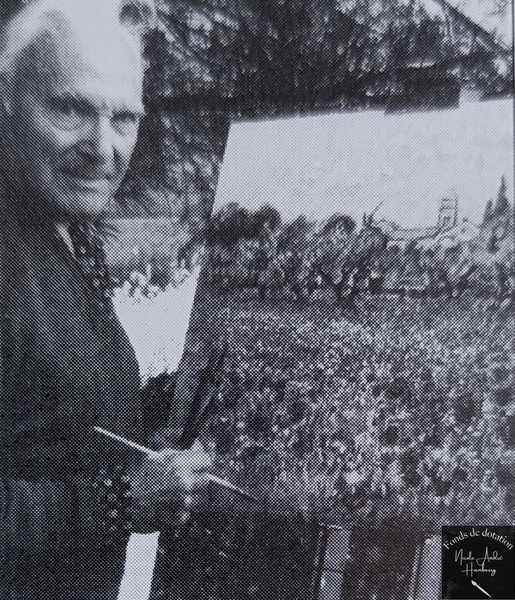 André Hambourg en 1985 à Saint Rémy de Provence
