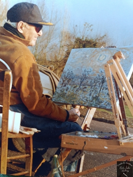 André Hambourg à Englesqueville en Auge