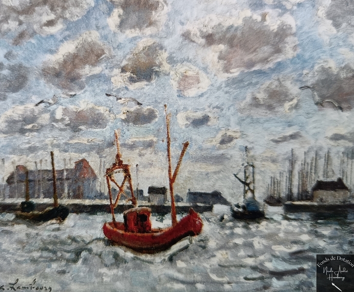 1980 La sortie du port