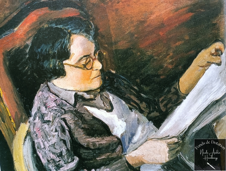1930 Portrait de la mère de l'artiste